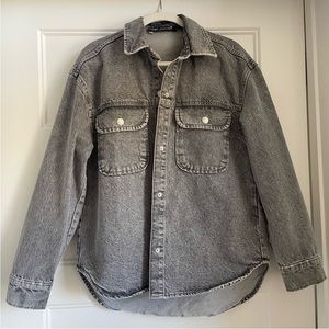 Gray Denim Jacket